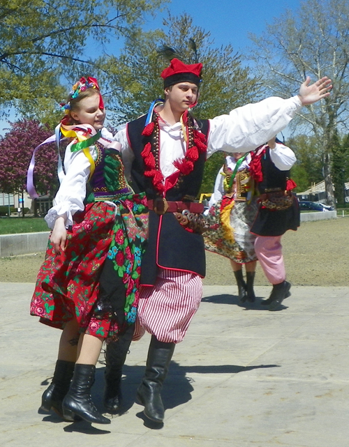 Piast Dancers at Polish Constitution Day at the Cleveland Museum of Art