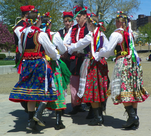 Piast Dancers at Polish Constitution Day at the Cleveland Museum of Art