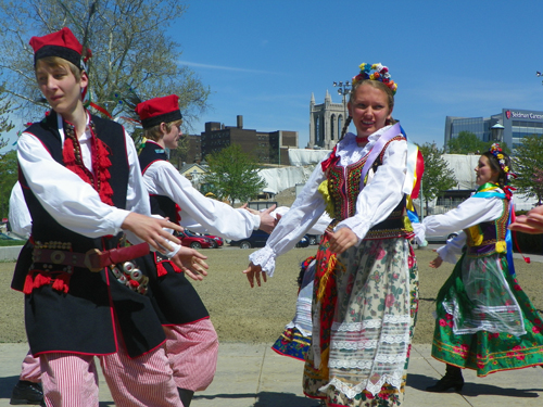 Piast Dancers at Polish Constitution Day at the Cleveland Museum of Art