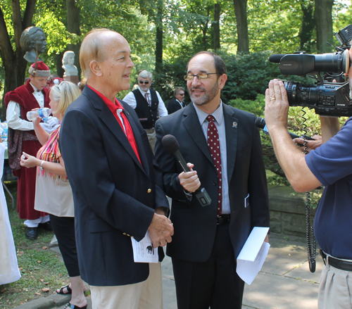 Ben Stefanski and Councilman Tony Brancatelli