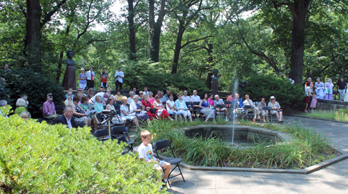 Polish Garden crowd