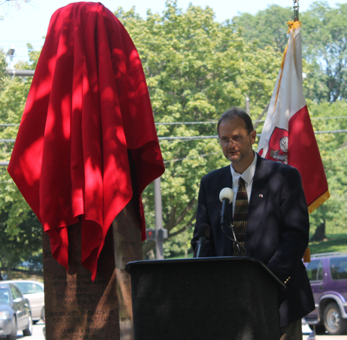 Polish Cultural Garden delegate Gary Kotlarsic