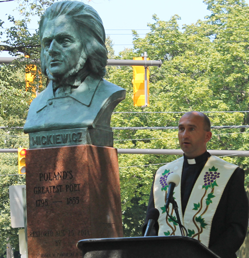 Rev. Jozef Bozek, Associate Pastor of the Shrine Church of St. Stanislaus