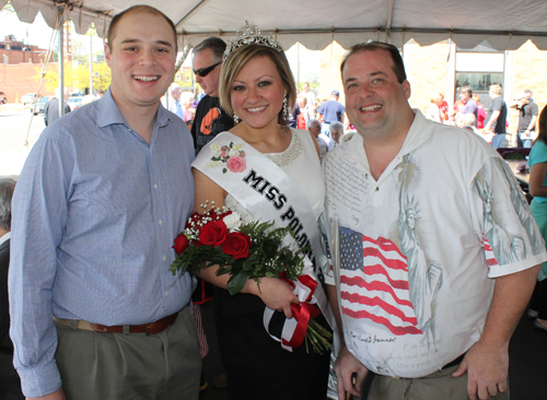 George Brown, Miss Polonia and Wally Borkowski