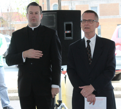 Fr Eric Orzech and Mark Relovsky