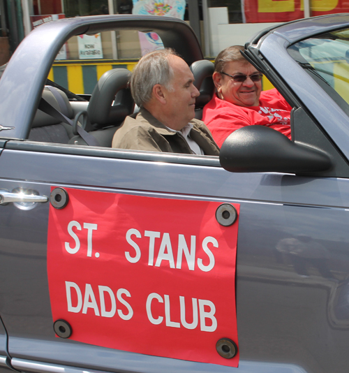 St Stan's Dad's Club at 2014 Polish Constitution Day Parade in Slavic Village