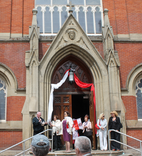 Playing the Hejnal at St Stan's