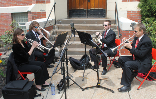 Musicians at St Stans in Cleveland