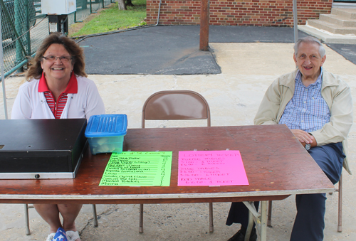 Workers at the Polish Fest