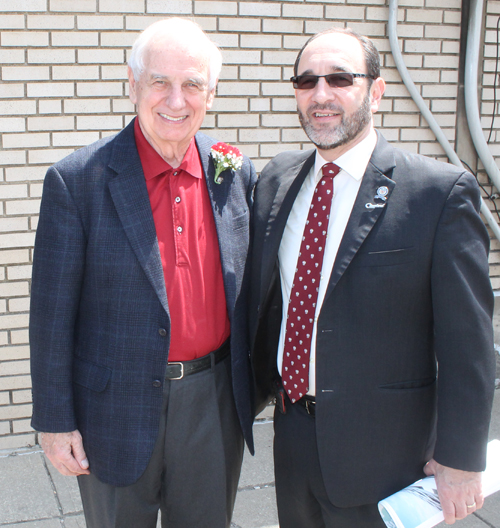 Gene Bak and Councilman Tony Brancatelli