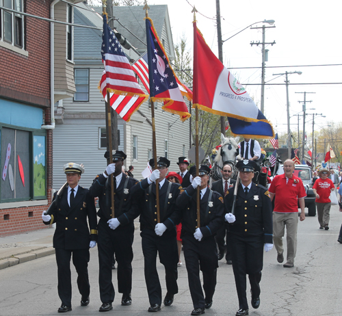 Polish Constitution Day Parade in Slavic Village in Cleveland