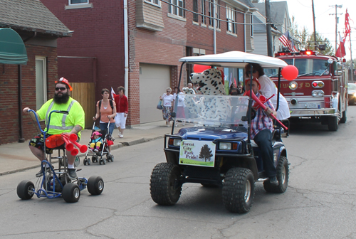 Forest City Park at Polish Constitution Day Parade in Slavic Village in Cleveland