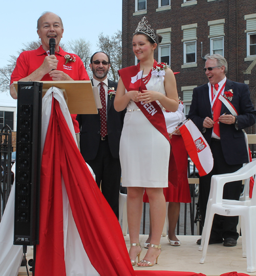 Ben Stefanski and Queen Alina Stepien