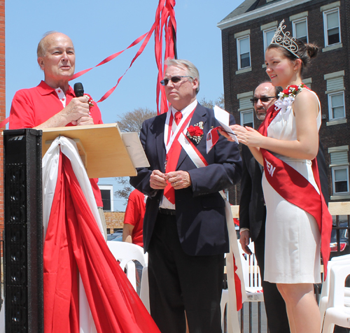 Ben Stefanski, Judge Pianka and Queen Alina Stepien