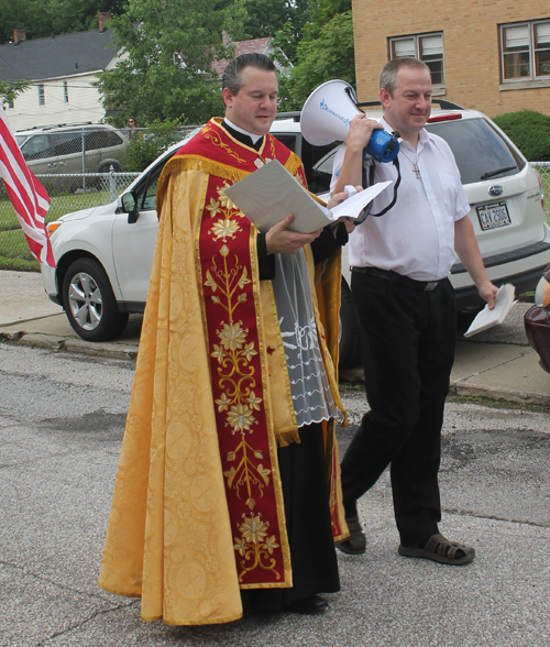 Fr Eric Orzech and Wojtek Flezar