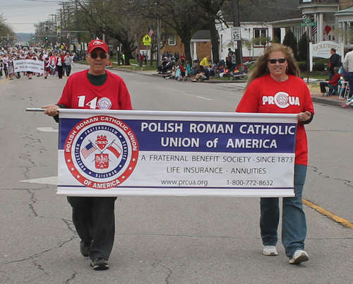 PRCUA at 2016 Polish Constitution Day Parade in Parma