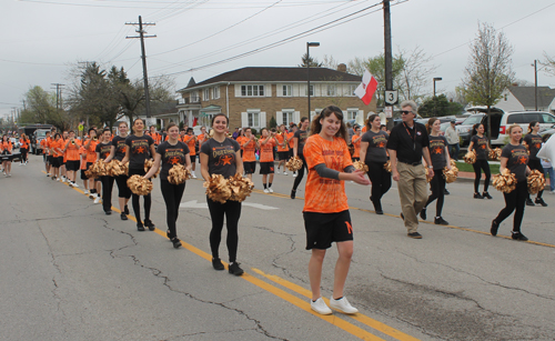 Normandy HS Marching Band at 2016 Polish Constitution Day Parade in Parma