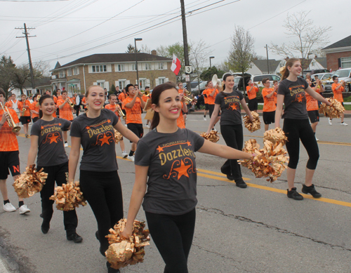 Normandy HS Marching Band at 2016 Polish Constitution Day Parade in Parma