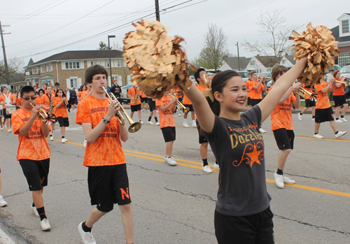 Normandy HS Marching Band at 2016 Polish Constitution Day Parade in Parma