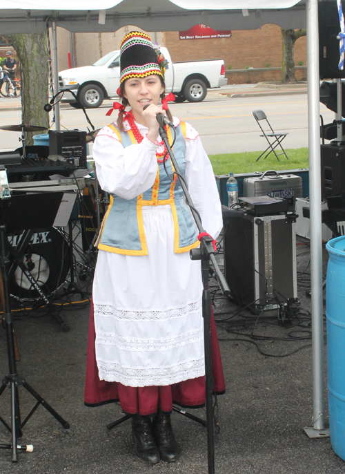 Elizabeth Suhak of the PIAST Dance Ensemble