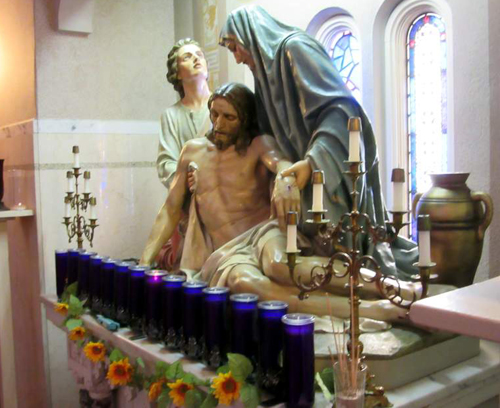 Pieta at St Casimir Church