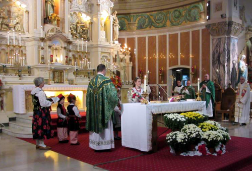 125th anniversary Mass at St Casimir Church in Cleveland