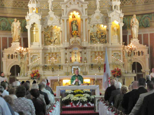 125th anniversary Mass at St Casimir Church in Cleveland