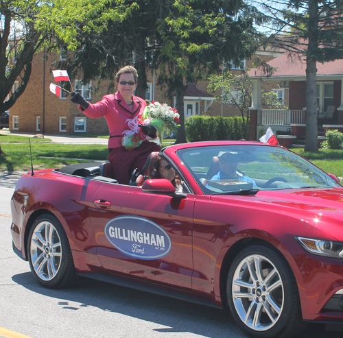 Parade Grand Marshall Congresswoman Marcy Kaptur