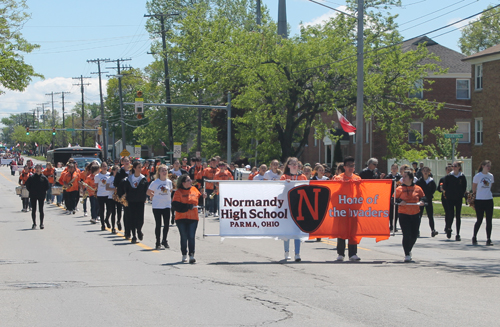 Normand High School Band at 2017 Polish Constitution Day Parade in Parma