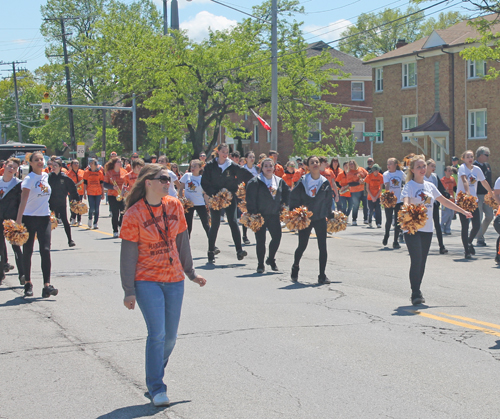 Normand High School Band at 2017 Polish Constitution Day Parade in Parma