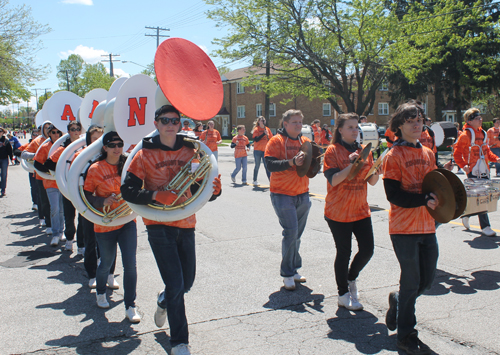 Normand High School Band at 2017 Polish Constitution Day Parade in Parma