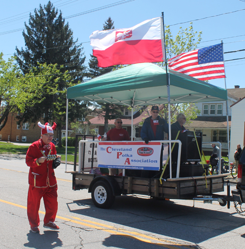 Polka at 2017 Polish Constitution Day Parade in Parma