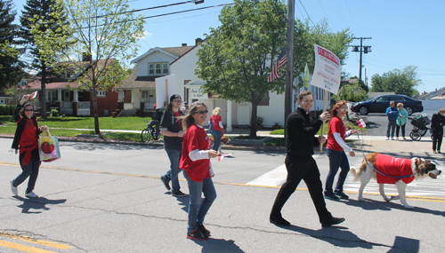 St Mary's Church at 2017 Polish Constitution Day Parade in Parma