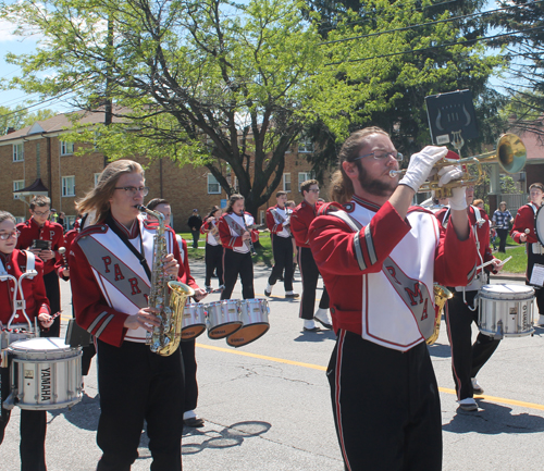 Parma High School Band at 2017 Polish Constitution Day Parade in Parma