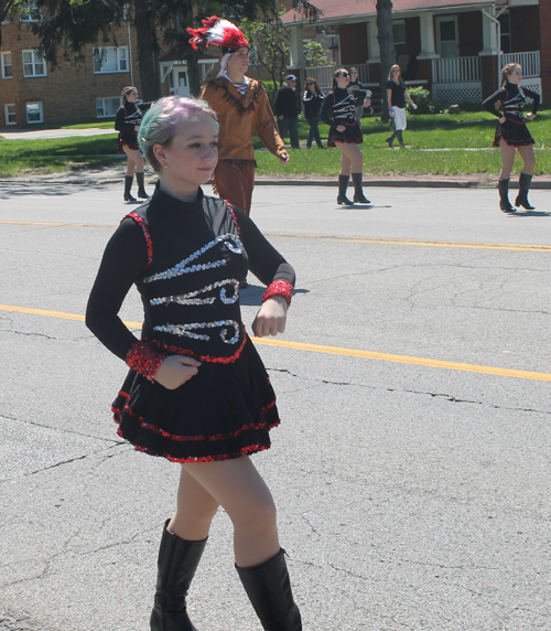 Parma High School Band at 2017 Polish Constitution Day Parade in Parma