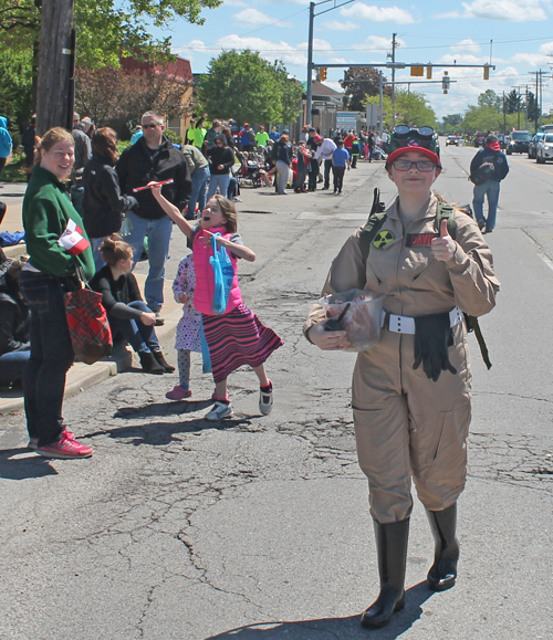 Ghostbusters at 2017 Polish Constitution Day Parade in Parma