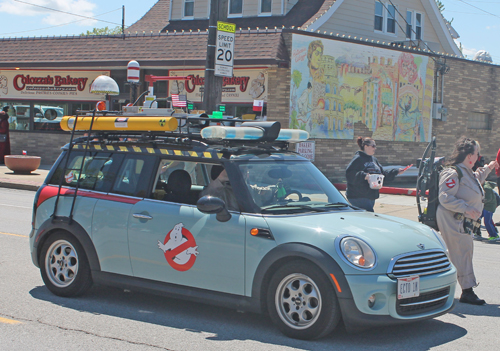 Ghostbusters at 2017 Polish Constitution Day Parade in Parma