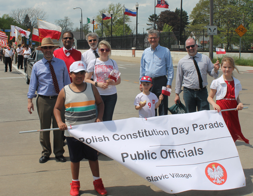 2017 Polish Constitution Day Parade in Cleveland's Slavic Village neighborhood - public officials