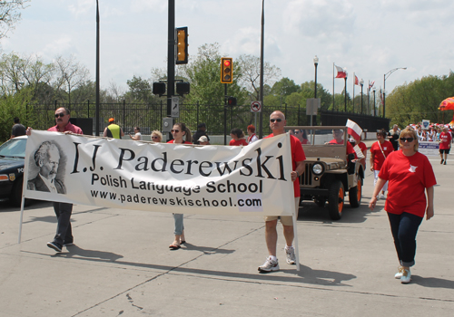 2017 Polish Constitution Day Parade in Cleveland's Slavic Village neighborhood