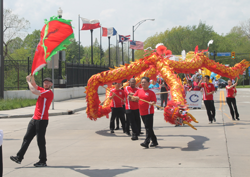 OCA Cleveland at 2017 Polish Constitution Day Parade in Cleveland's Slavic Village neighborhood