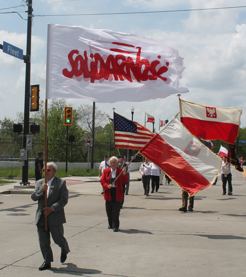 2017 Polish Constitution Day Parade in Cleveland's Slavic Village neighborhood - Solidarity