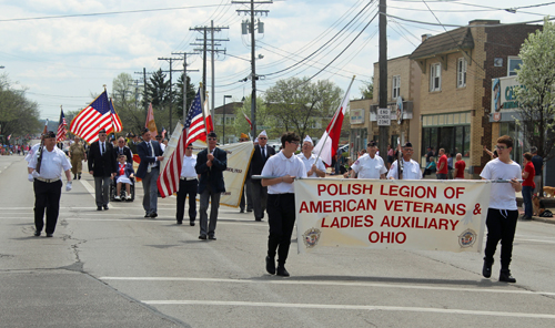 Polish Legion at Polish Constitution Day Parade in Parma