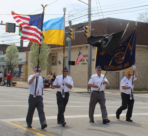 Polish Veterans at Polish Constitution Day Parade in Parma