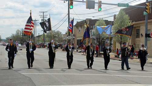 Polish Veterans at Polish Constitution Day Parade in Parma