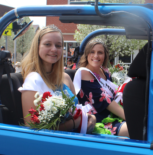 Miss Polonia at Polish Constitution Day Parade in Parma