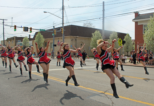 Parma High School band at Polish Constitution Day Parade in Parma