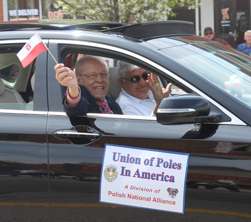 Polish Constitution Day Parade in Parma