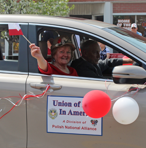 Polish Constitution Day Parade in Parma