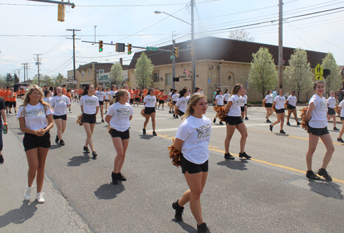 Normandy High School Band at 2018 Polish Constitution Day Parade in Parma