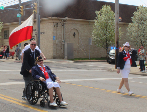 Polish Legion at Polish Constitution Day Parade in Parma